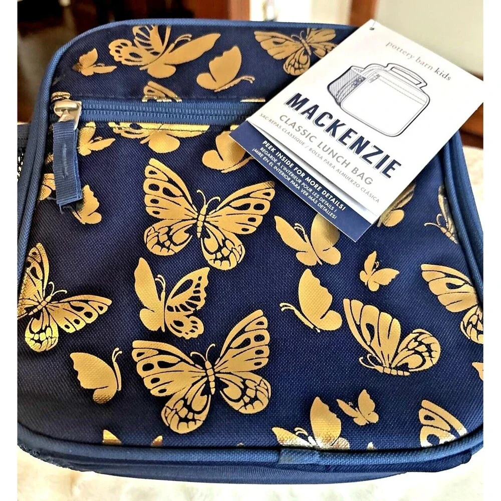 Pottery barn School LARGE BACKPACK +LUNCH BOX+WATER Rainbow Bag set 🌈